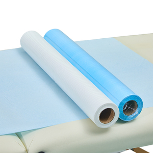 Rouleaux de papier pour table d'examen médical, draps jetables en crêpe pour médecins, spas, tables à langer, épilation, soins infirmiers, chiropratiques - Product Image 1