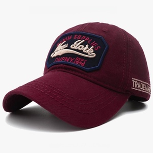 Casquette de baseball unisexe à visière incurvée avec logo brodé personnalisé, style vintage délavé, lettres appliquées, casquette de sport Snapback - Product Image 4