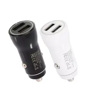 High quality Portable Phone fast Charger5V 3A dual usb car fast charger 18W QC3.0 car chargers for mobile phone small quick cell