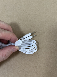 Kabel pijat tubuh terapi Digital kabel TENS Unit 2-in-1 Putih dengan kabel elektroda Plug-In dinding bagus untuk produk pijat - Product Image 3