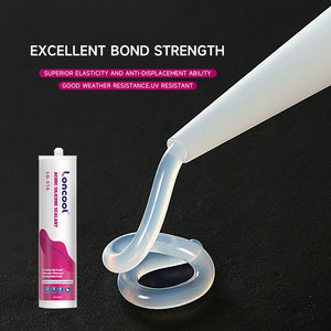 Mastic silicone acétique étanche pour vitres, cadres de fenêtres et portes, joints de cuisine et de salle de bain pour la décoration et l'industrie de la construction - Product Image 5