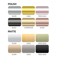 Garniture de carrelage en aluminium personnalisée Bande décorative multiple pour mur métallique et plancher Profil de bande d'angle pour bordure de carrelage en aluminium/acier inoxydable
