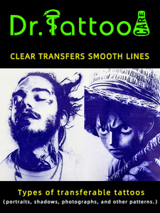 Dr.tattoo ม้วนความร้อนแบบคลาสสิกสำหรับเครื่องสัก<span class=keywords><strong>เขียน</strong></span>ด้วยลายมืออุปกรณ์แต่งหน้าถาวร - Product Image 4