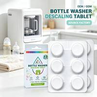 Tablettes effervescentes détartrantes faciles à utiliser pour une hygiène professionnelle dans les soins pour bébés – Fournitures de nettoyage pour biberons
