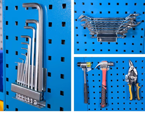 Heavy-Duty <span class=keywords><strong>Modular</strong></span> bàn làm việc và công cụ hộp thép hội thảo tủ nhà máy sắt nhà để xe Hệ thống lưu trữ - Product Image 4