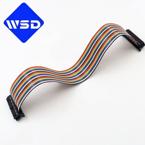 Arnés de Cableado Automotriz Electrónico Personalizado, <span class=keywords><strong>Cable</strong></span> de Cobre Estañado con PVC, 200 mm de Longitud, Plano, Dupont, Paso de 2.54 mm, 3P - Product Image 1