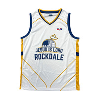 Maillot de basketball sans manches personnalisé en patchwork, avec impression par sublimation et transfert thermique HTV, vente en gros