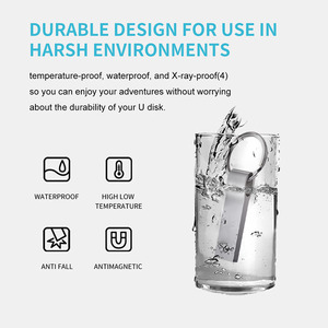 Kim Loại U đĩa 64GB thumb drive 8 GB 16GB 32GB Memory Stick 128 GB không thấm nước mini Kim Loại Ổ đĩa cứng Cle 2.0 <span class=keywords><strong>USB</strong></span> Flash Drive - Product Image 3