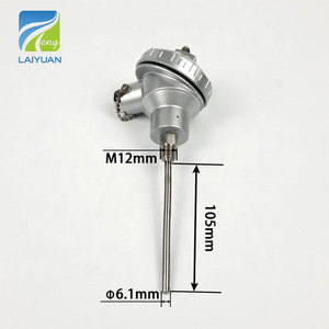 Capteur de température <span class=keywords><strong>PT100</strong></span> de haute précision Laiyuan, type RTD <span class=keywords><strong>PT100</strong></span>, avec tête de thermocouple - Product Image 2