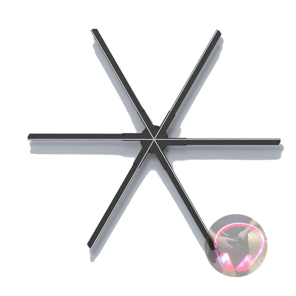 Китайский производитель, наиболее выгодный светодиодный вентилятор, голограмма, 3D Голограмма, дисплей для рекламы