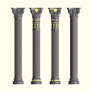 Molde de Columna Romana de Plástico Reutilizable, Molde de Pilar Cuadrado de Estilo Europeo - Product Image 1