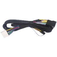 Harnais de câblage automobile haute tension personnalisés avec câble d'amplificateur DSP modifié