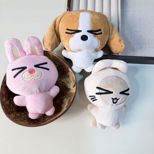 Porte-clés en peluche style coréen en polyester avec rembourrage en coton PP pour enfants, interactif et éducatif pour la relation parent-enfant - Product Image 4