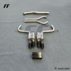 Système d'échappement Performance Catback avec soupape pour Porsche Panamera 3.0T 971, silencieux en acier inoxydable - Product Image 6