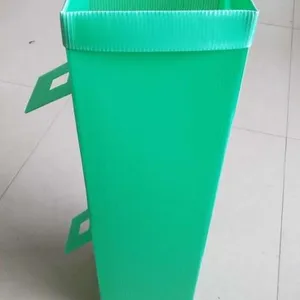 Tấm Nhựa Gợn Sóng PP Màu Xanh Lá Cây 4Mm Để Bảo Vệ Cây Và Bảo Vệ Sàn Nhà