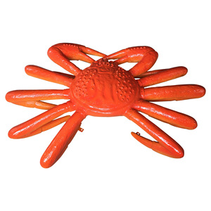 รูปปั้นปูตกแต่งผนังรูปปั้นทำจากไฟเบอร์กลาสเป็นมิตรต่อสิ่งแวดล้อม - Product Image 4