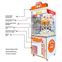 Arcadix Machine à griffes à monnayeur pour peluches, jeu d'arcade pour enfants, centres commerciaux et salles de jeux