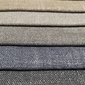 Tùy Chỉnh Sợi Nhuộm 100% Polyester Trang Trí Bọc Vải Lanh