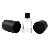 Flacons de parfum en verre de 30 ml, 50 ml, 100 ml, vente en gros, design avec couvercles, flacon de parfum de luxe, en stock avec boîte
