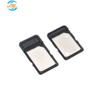 Jinbilai 2 en 1 double plateau SIM NANO + MICRO SD en plastique avec connecteur -40~+80 pour ordinateurs et téléphones mobiles