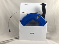 Ruban de tirage électrique en fibre de verre de 4 mm x 30 m pour câbles – Tige de tirage en acier
