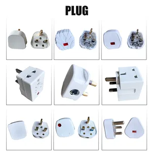 Hot Selling Male Use 16A 250v Adaptor Multi Plug Sockets Universal Travel Adaptor Plug