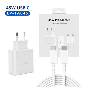 อะแดปเตอร์แปลงไฟแบบติดผนัง 45W ชาร์จเร็ว รองรับโปรโตคอล Pd Pps ปลั๊กแบบยุโรป รองรับแรงดันไฟฟ้ากว้าง สำหรับอุปกรณ์ดิจิทัลมือถือซัมซุงและแอนดรอยด์ - Product Image 6