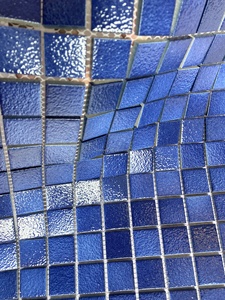 Piastrelle in Ceramica Blu <span class=keywords><strong>per</strong></span> Pareti di Metropolitana, <span class=keywords><strong>per</strong></span> Bagno e Cucina, Quadrate Antiscivolo con Superficie Opaca, Piastrelle in Porcellana, Mosaico <span class=keywords><strong>per</strong></span> Piscina - Product Image 3