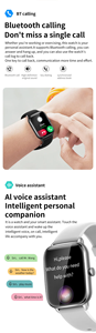 Nuevo Reloj Inteligente KT65 con Pantalla de 1.9 Pulgadas, 15 Días de Duración de la Batería, Asistente de Voz con IA, Reloj Inteligente <span class=keywords><strong>Personal</strong></span> Inteligente con Sistema Android - Product Image 4