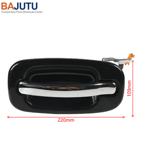 Poignée de porte extérieure chromée Poignée de porte extérieure arrière gauche OE:15745140 pour Chevrolet GMC Cadillac Escalade EXT 1999-2007 - Product Image 2