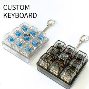 Porte-clés personnalisé avec design imprimé mignon, capuchon de clavier anti-stress, interrupteurs, boutons de clavier DIY - Product Image 3