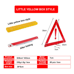 50% Off <span class=keywords><strong>emark</strong></span> được phê duyệt phản quang an toàn cảnh báo đường tam giác Kit biểu tượng tùy chỉnh an toàn đường giao thông tam giác - Product Image 4