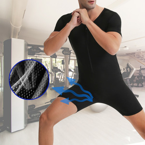 Body deportivo de <span class=keywords><strong>neopreno</strong></span> para <span class=keywords><strong>hombre</strong></span> 2025, entrenador de cintura para el sudor, <span class=keywords><strong>traje</strong></span> de Sauna, moldeador de cuerpo para Fitness, gimnasio, ejercicio, entrenamiento - Product Image 5