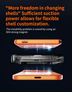 <span class=keywords><strong>Batterie</strong></span> <span class=keywords><strong>externe</strong></span> magnétique sans fil 20W, créative et portable, 10000 mAh, charge rapide, <span class=keywords><strong>batterie</strong></span> <span class=keywords><strong>externe</strong></span> en alliage d'aluminium avec support - Product Image 3
