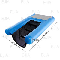 Plateforme flottante gonflable en PVC pour chien, jouet aquatique pour chien