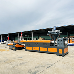 Twin Screw Plastic Extruder Granulator Process Waste Flame Retardant Modified Plastic Scrap - Product Image 6