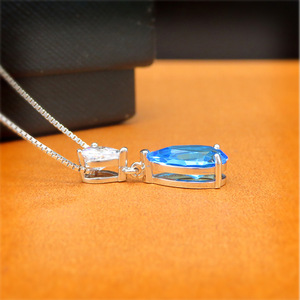 Csja — <span class=keywords><strong>pendentif</strong></span> en forme de goutte d'eau, grand <span class=keywords><strong>pendentif</strong></span> <span class=keywords><strong>rubis</strong></span> en Zircon violet, cœur, pour la fabrication de bijoux, nouvelle collection 2022 - Product Image 4