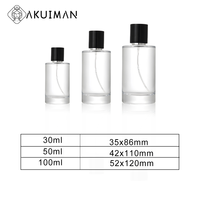 Botella de Perfume de Lujo Única de 30 ml y 50 ml con Caja Magnética de Succión