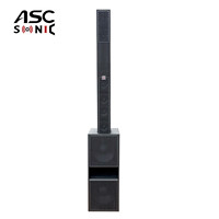 Système de sonorisation compact à colonne haute fidélité 2 voies 6x5 pouces CLT605 & CLB212