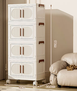 Caixa de Armazenamento Dobrável Mixwares para Casa, Sala de Estar, Armário de Armazenamento de Brinquedos, Organizador Multifuncional e de Grande Capacidade - Product Image 4