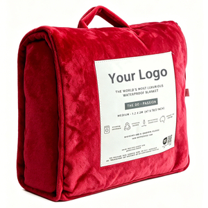 <span class=keywords><strong>Manta</strong></span> Impermeable para Adultos, para las Cuatro Estaciones, con Forro Polar, Diseño Splash Love - Product Image 1