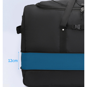Bolsa <span class=keywords><strong>de</strong></span> <span class=keywords><strong>Viaje</strong></span> Plegable <span class=keywords><strong>con</strong></span> <span class=keywords><strong>Ruedas</strong></span>, Extra Grande, Expandible, para Hombre y Mujer, Resistente, para Equipaje <span class=keywords><strong>de</strong></span> Mano - Product Image 4