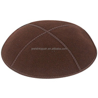 Kippa légère en molleton de coton pour la fête de Sukkot, idéale pour porter lors de la fête d'automne, kippa décorative pour le pain challah, kippa pour le dîner du Shabbat