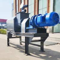 Professionnel Animal Poulet Vache Porc Volaille Bovins Bouse Déshydrateur Extrudeuse Solide Liquide Séparateur Fumier Séparateur Déshydratation