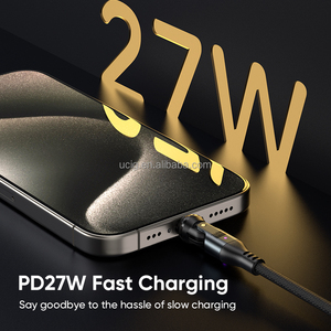 48V/5A 240W 磁力线 |   Type C & IOS & Micro 三合一充电连接器 PD240W 27W 手机笔记本电脑快速充电器数据线 - Product Image 6