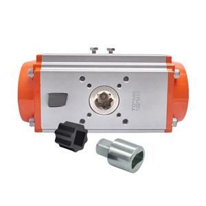 वायवीय सिर एडाप्टर आंतरिक वर्ग अष्टकोणीय स्लीव एक्टोरेटर आस्तीन गेंद वाल्व अत्यधिक रेड्यूसर - Product Image 3