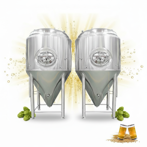 Cuve de Fermentation Verticale Conique <span class=keywords><strong>Hermann</strong></span> 3000L de Qualité Alimentaire pour Bière, Récipient Sous Pression - Product Image 1