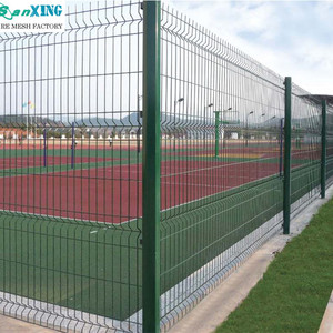 Clôture de terrain de jeux en maille, produit de vente en gros d'usine, taille personnalisée, panneau de clôture permanent - Product Image 1