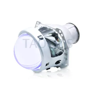 TAOCHIS 3.0英寸Bi氙气HELLA 3R G5 H7卤素投影仪镜头汽车HID大灯Led更换蓝色玻璃
