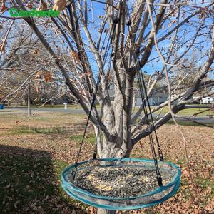 Bandeja de malla para recoger semillas, atrapa semillas para pájaros silvestres, plataforma colgante para comederos de colibríes, bandeja recogedora de semillas para pájaros - Product Image 3